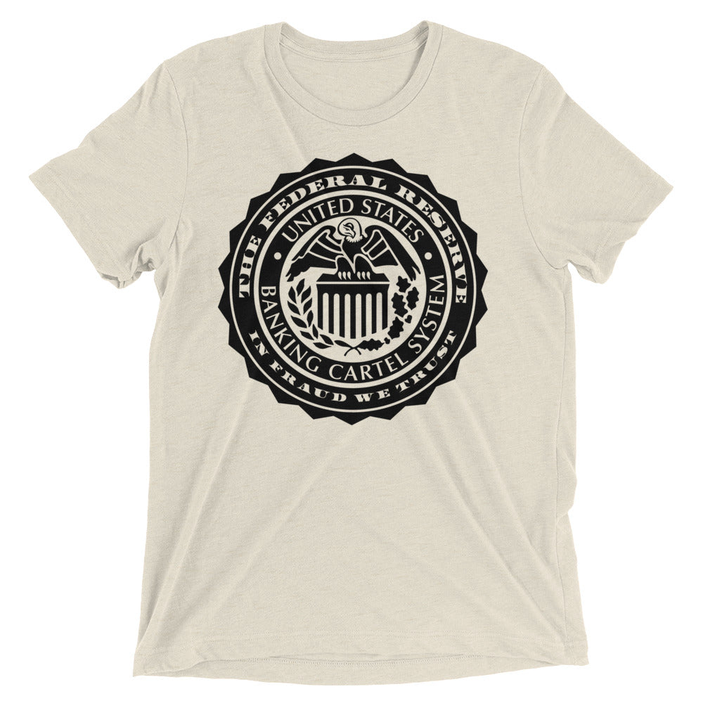Federal Reserve Vulture Seal Tri-Blend Track Shirt