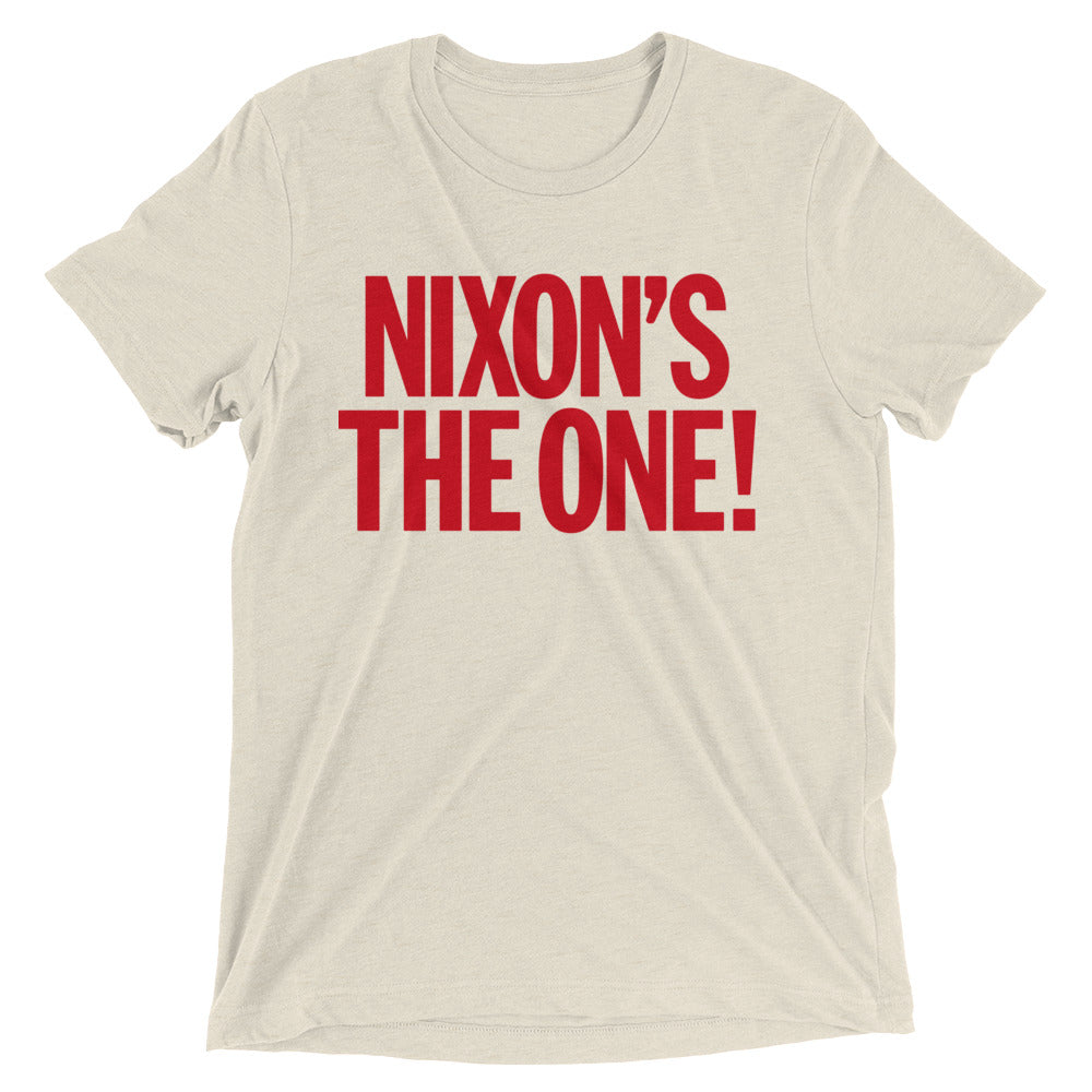 Nixon's the One 1968 Campaign Tri-Blend T-Shirt