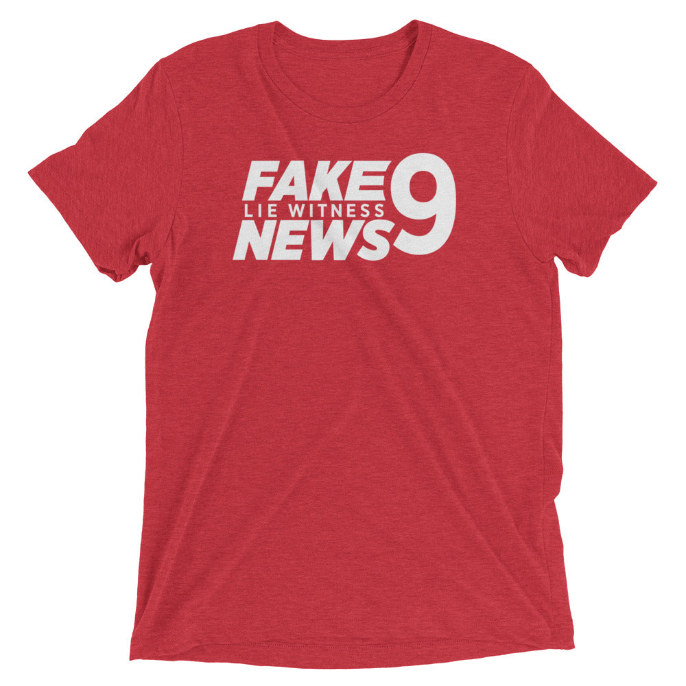 Fake 9 Lie Witness News Tri-Blend T-shirt