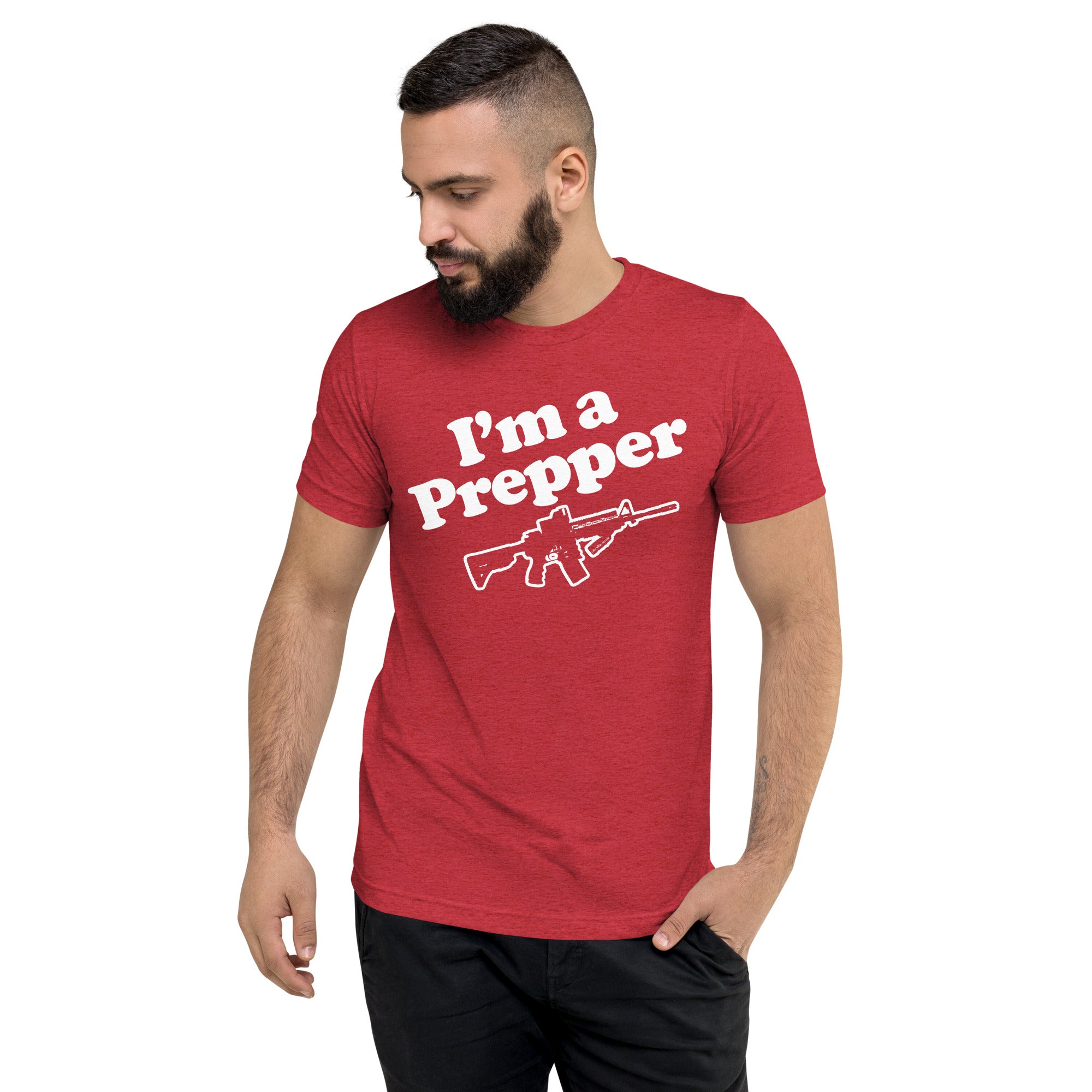 I'm A Prepper Tri-Blend Graphic T-Shirt