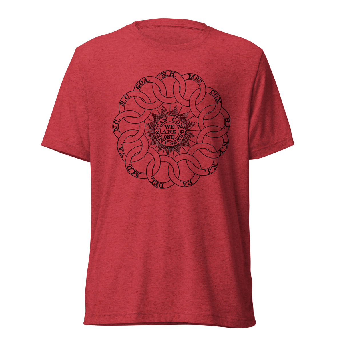 Continental Rings Tri-Blend T-Shirt