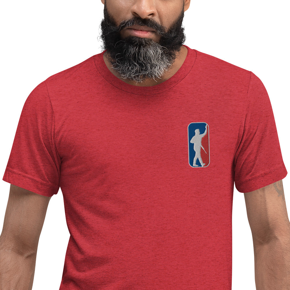 Kyle Walks FAAFO Short Sleeve Tactical Tri-blend t-shirt