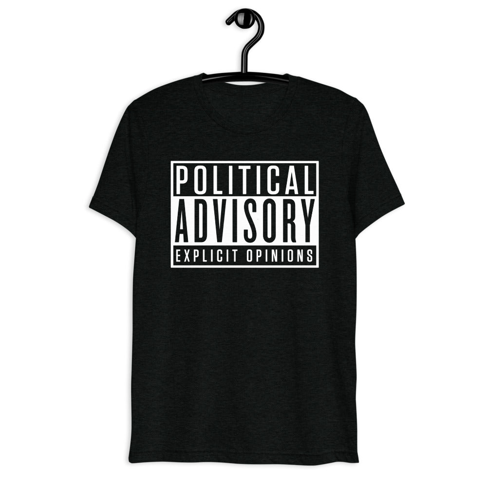 Political Advisory Triblend T-Shirt