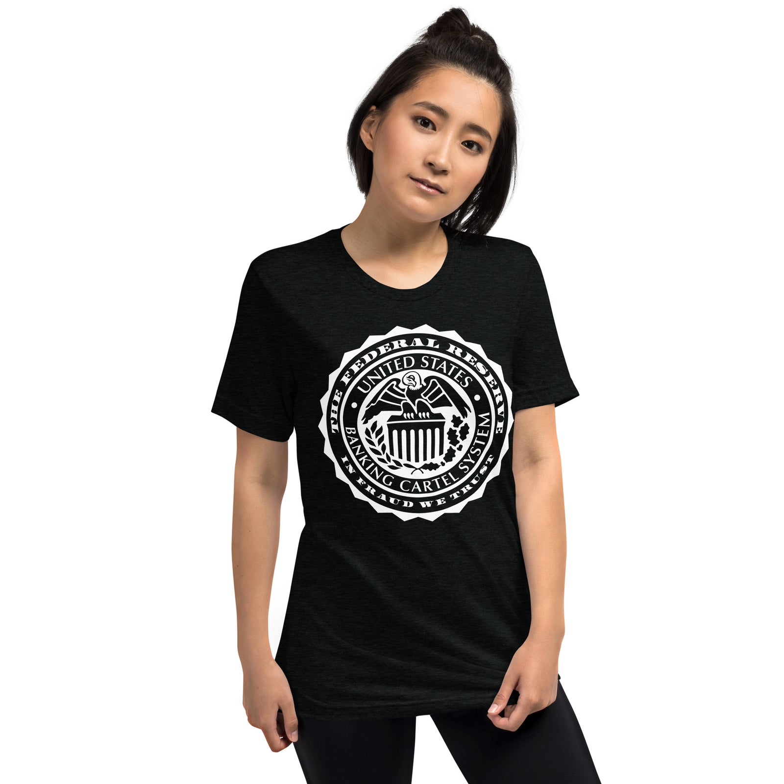 Federal Reserve Vulture Seal Tri-Blend Track Shirt