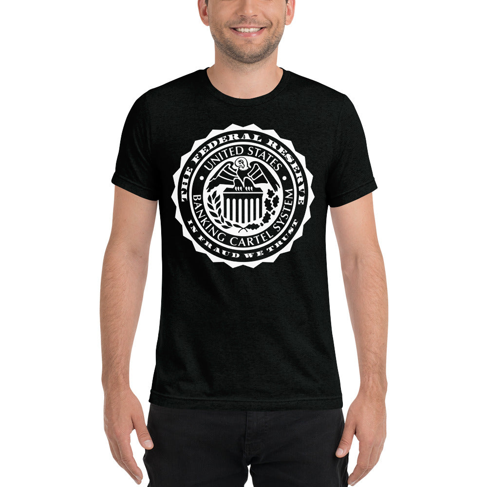 Federal Reserve Vulture Seal Tri-Blend Track Shirt