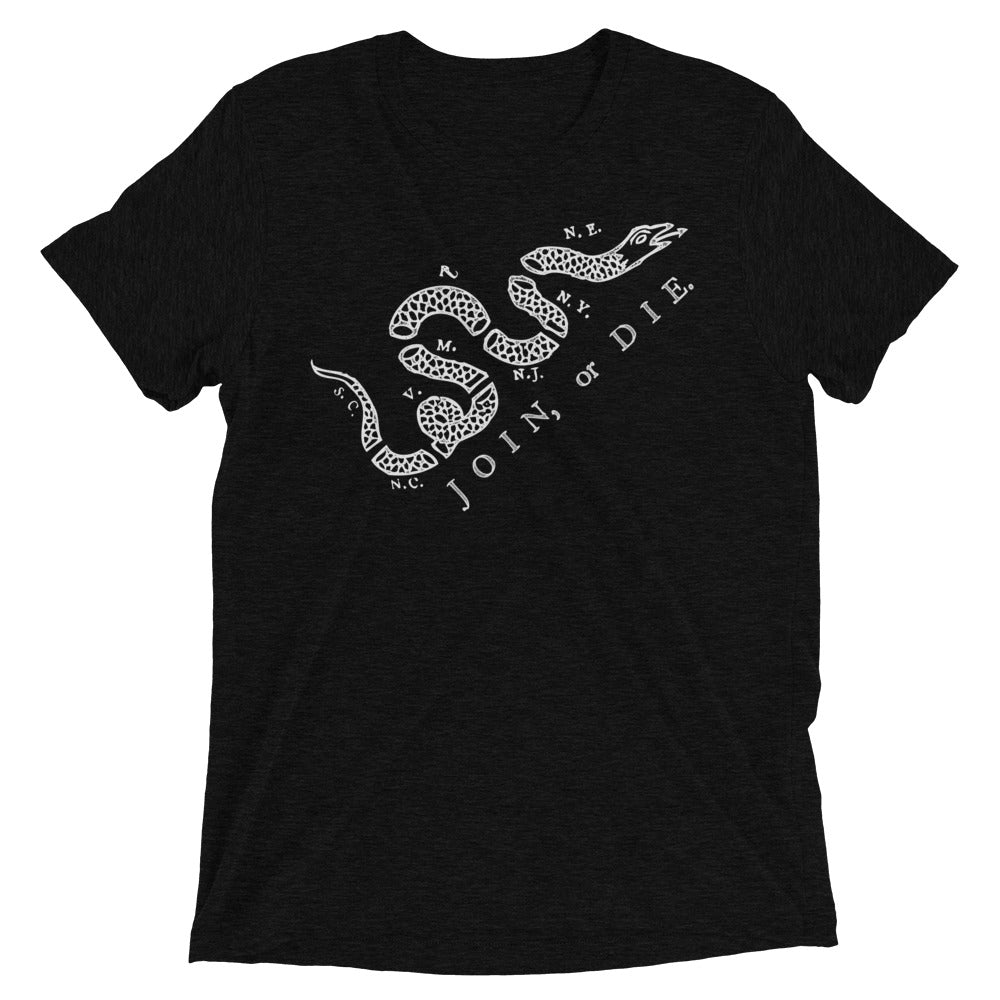 Join, or Die Tri-blend Graphic T-Shirt