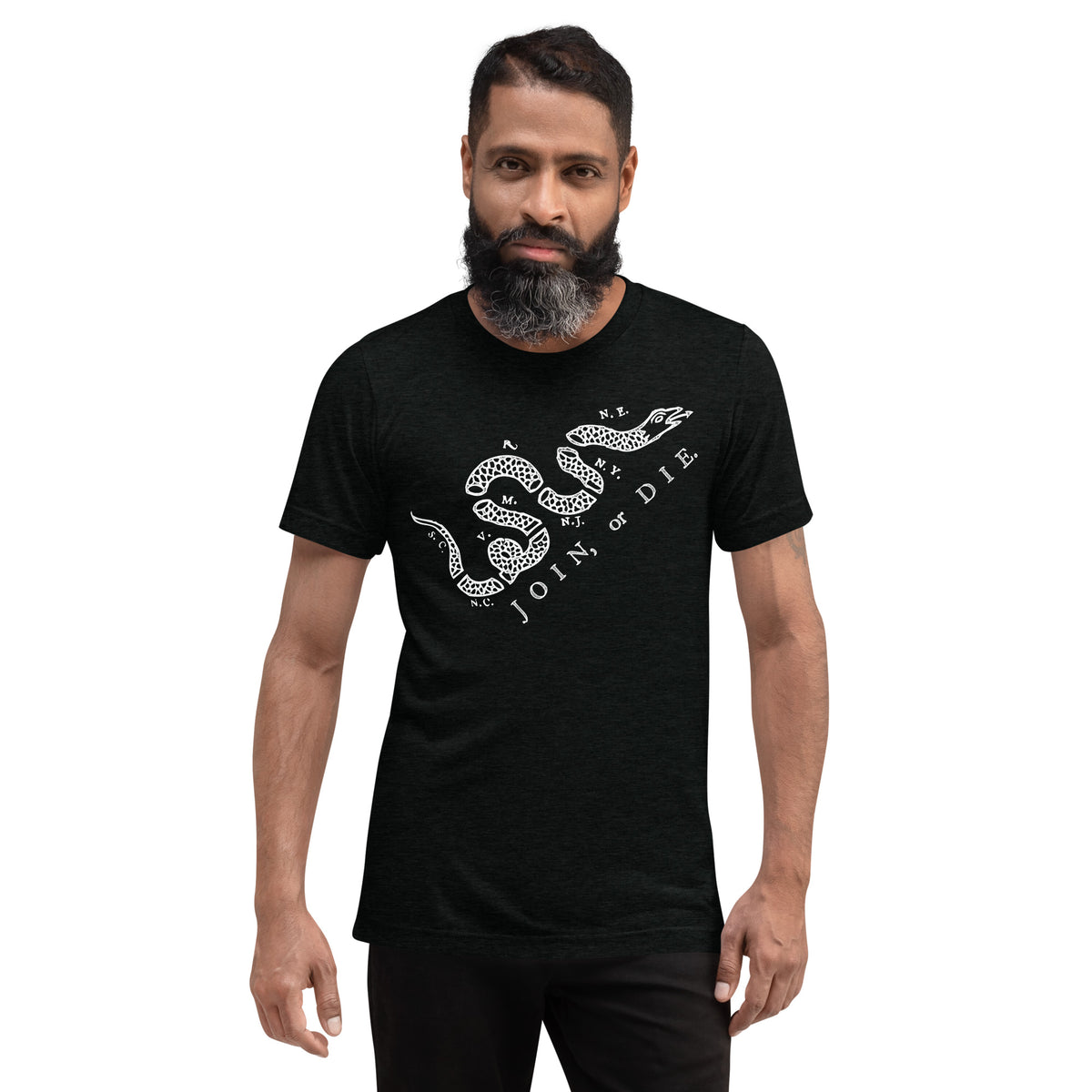 Join, or Die Tri-blend Graphic T-Shirt