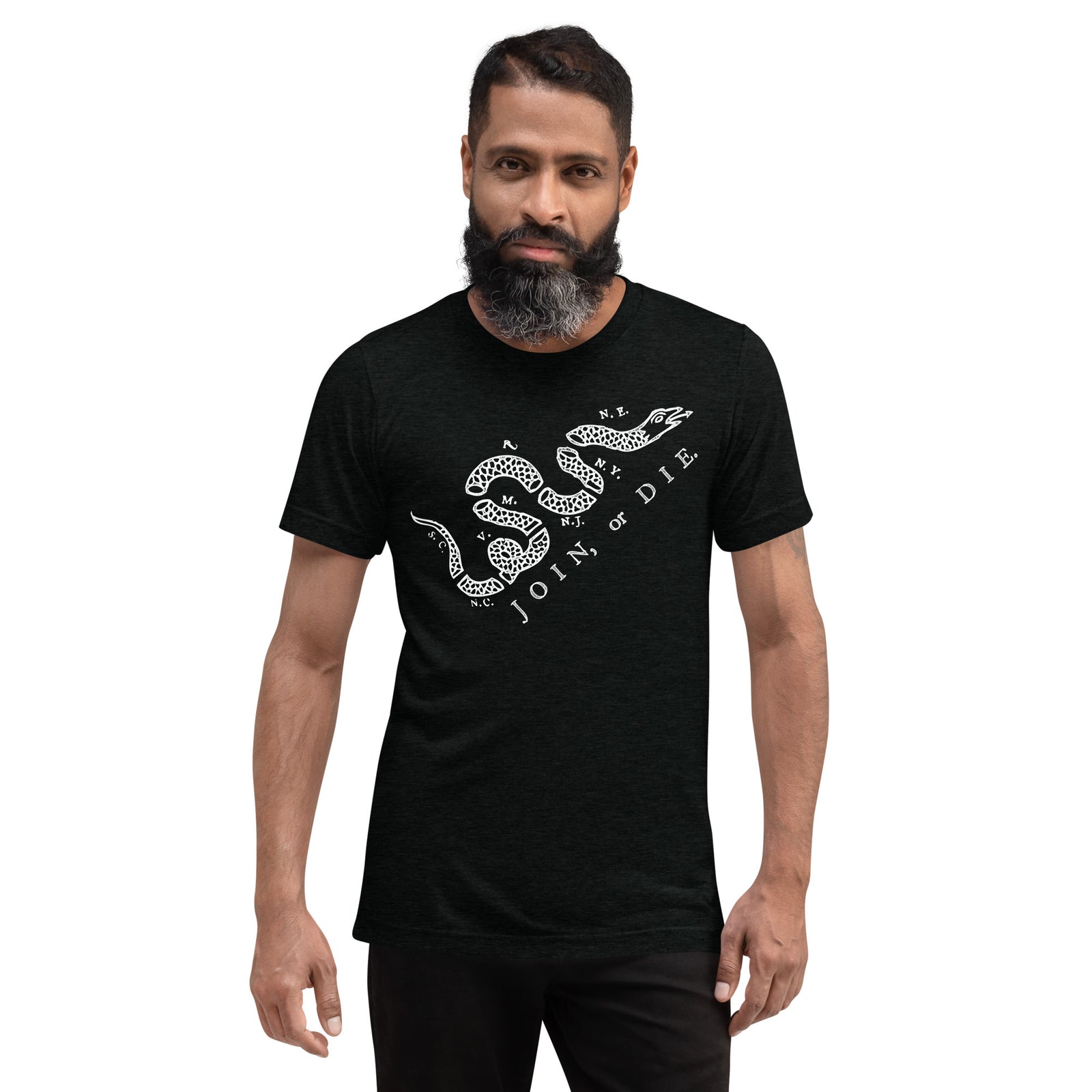 Join, or Die Tri-blend Graphic T-Shirt