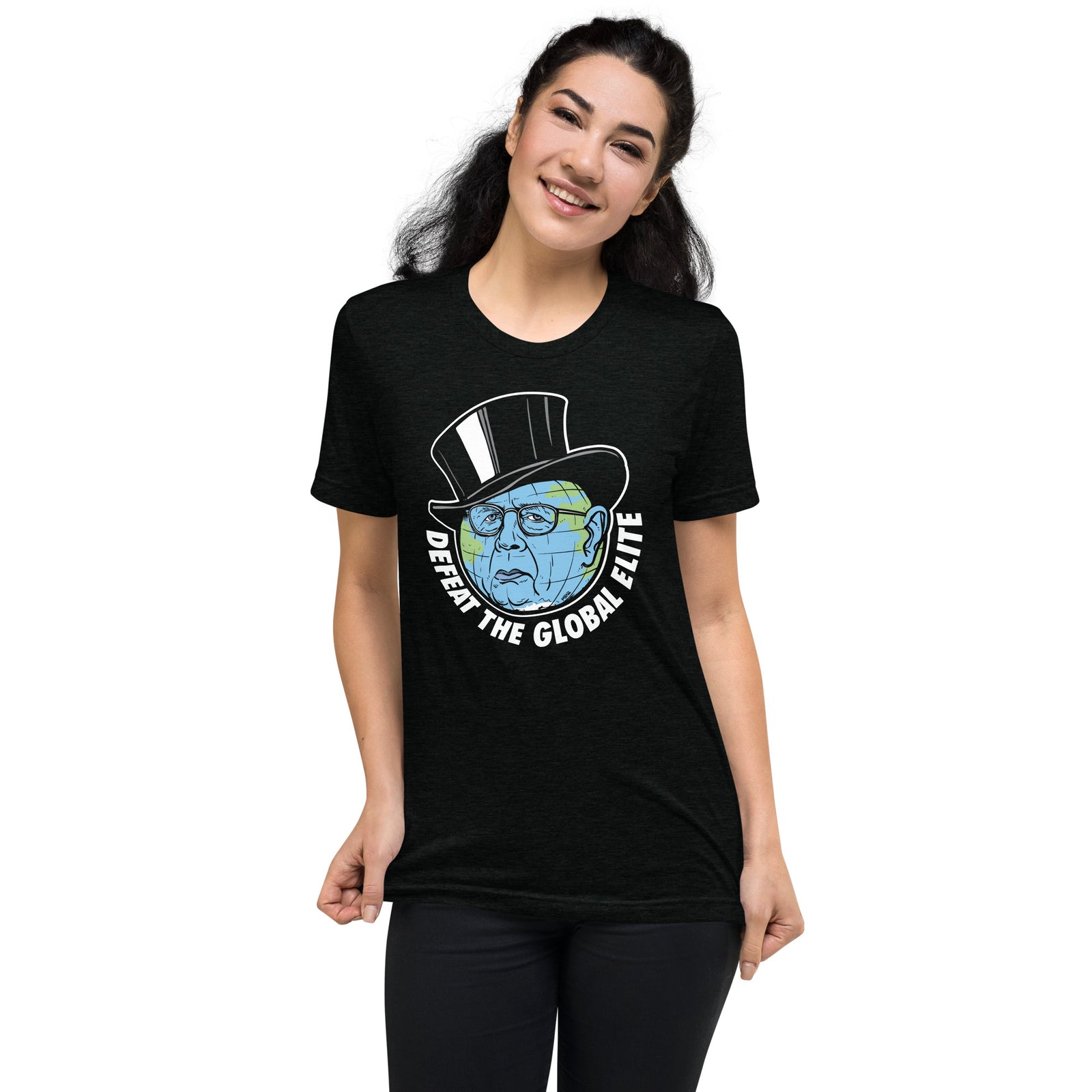 Defeat the Global Elite Tri-Blend T-Shirt