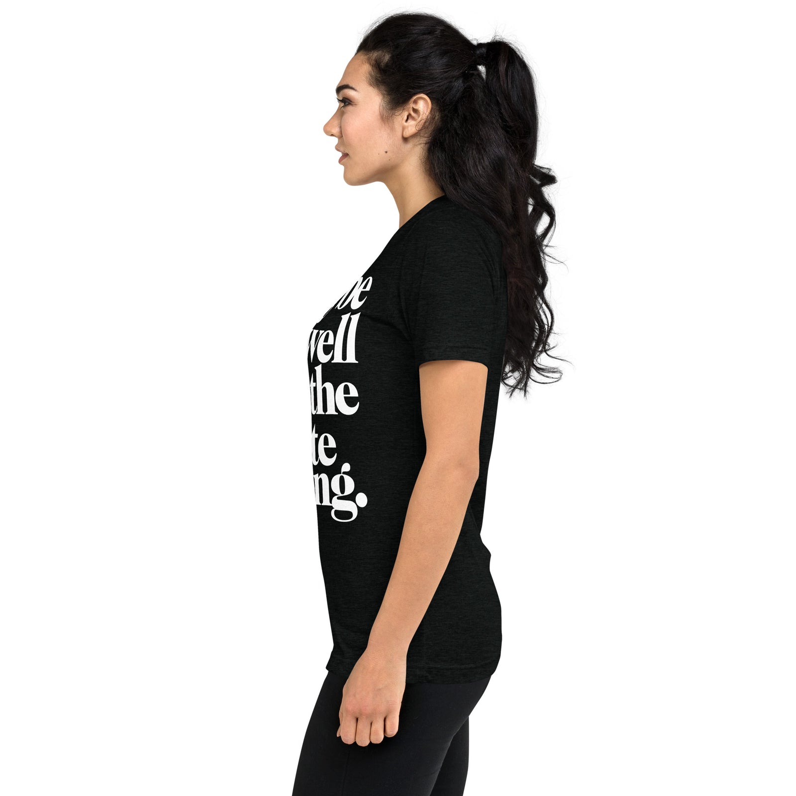 Maybe Orwell Got The Date Wrong Unisex Tri-Blend Track Shirt