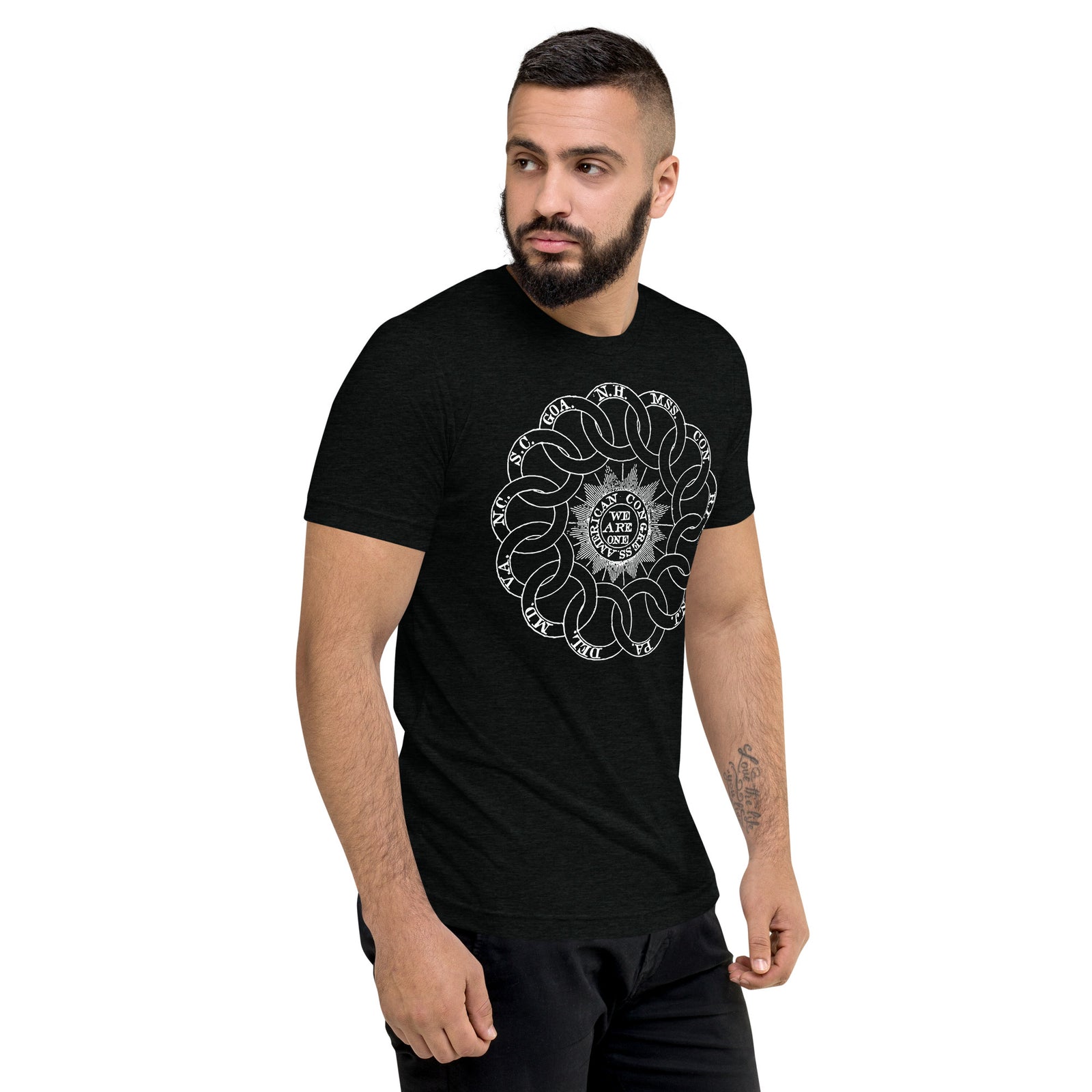Continental Rings Tri-Blend T-Shirt