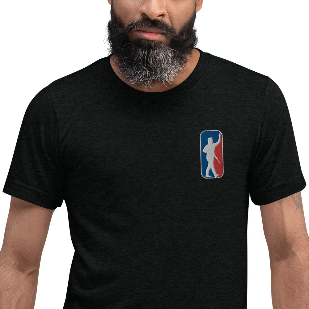 Kyle Walks FAAFO Short Sleeve Tactical Tri-blend t-shirt