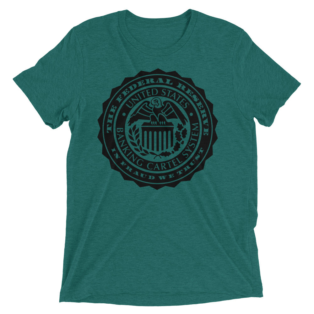 Federal Reserve Vulture Seal Tri-Blend Track Shirt