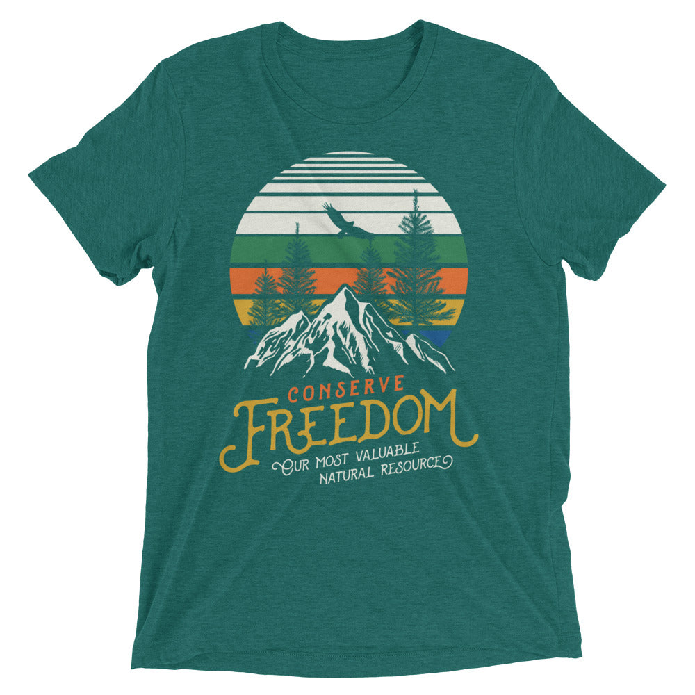 Conserve Freedom Tri-blend Shirt