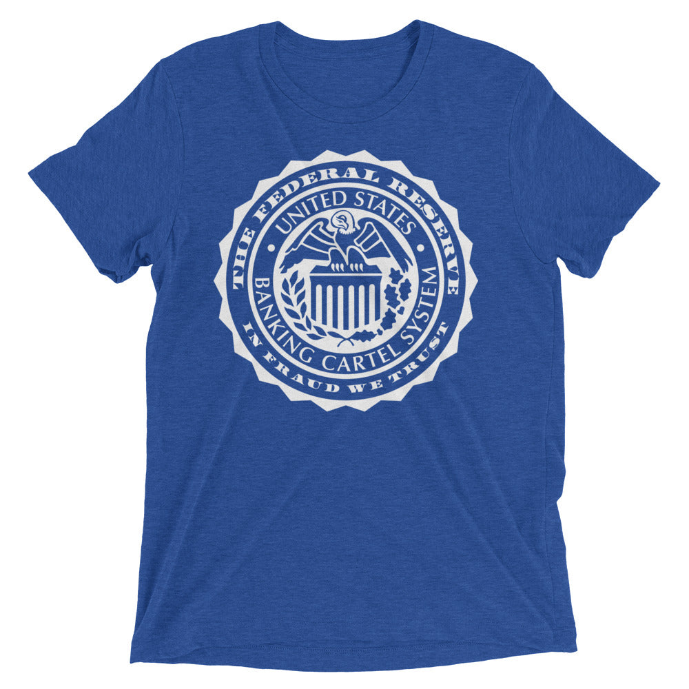 Federal Reserve Vulture Seal Tri-Blend Track Shirt