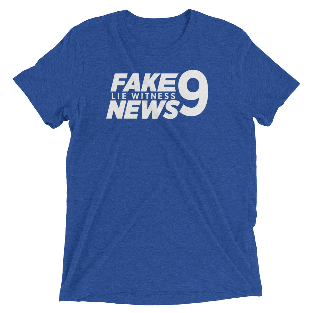 Fake 9 Lie Witness News Tri-Blend T-shirt