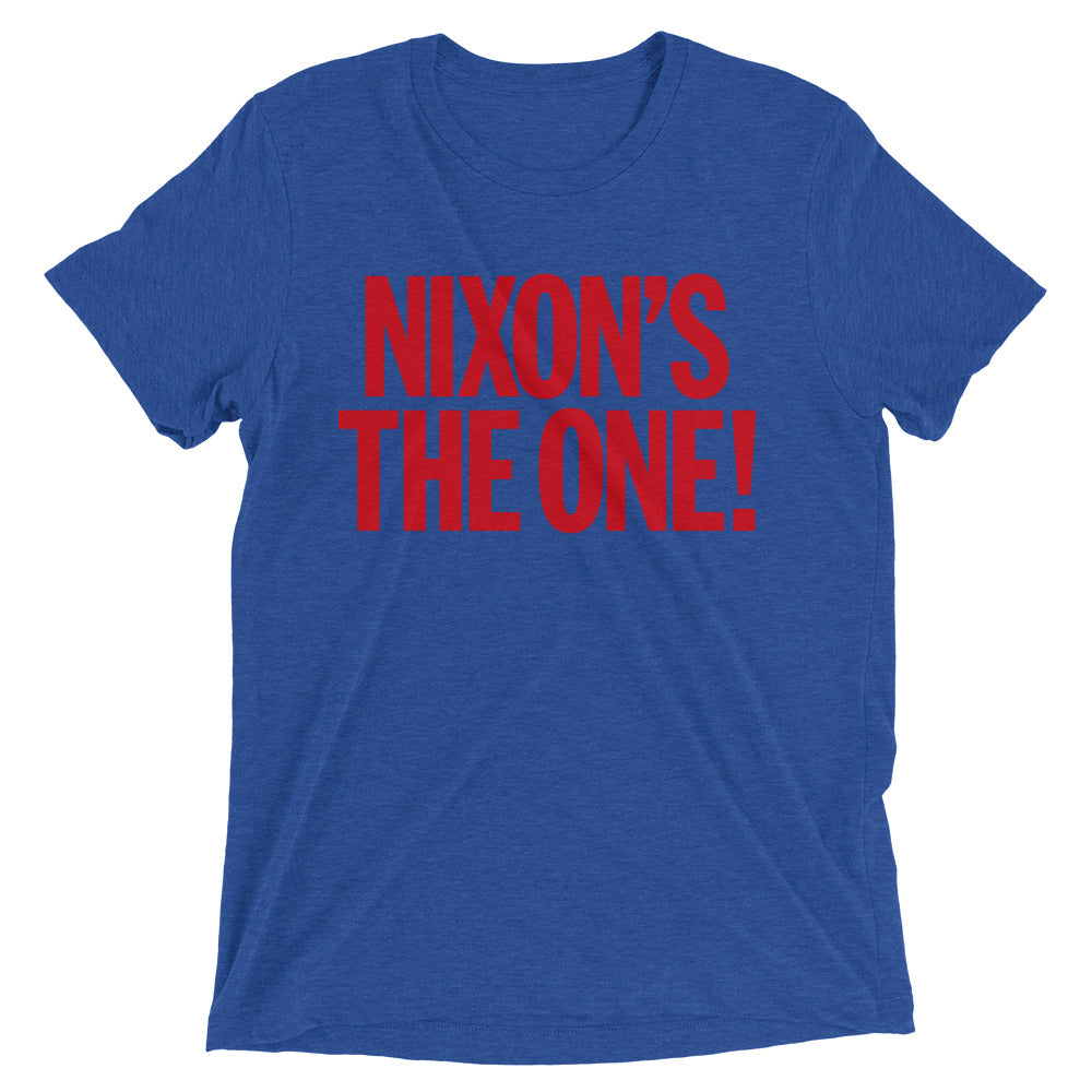 Nixon's the One 1968 Campaign Tri-Blend T-Shirt