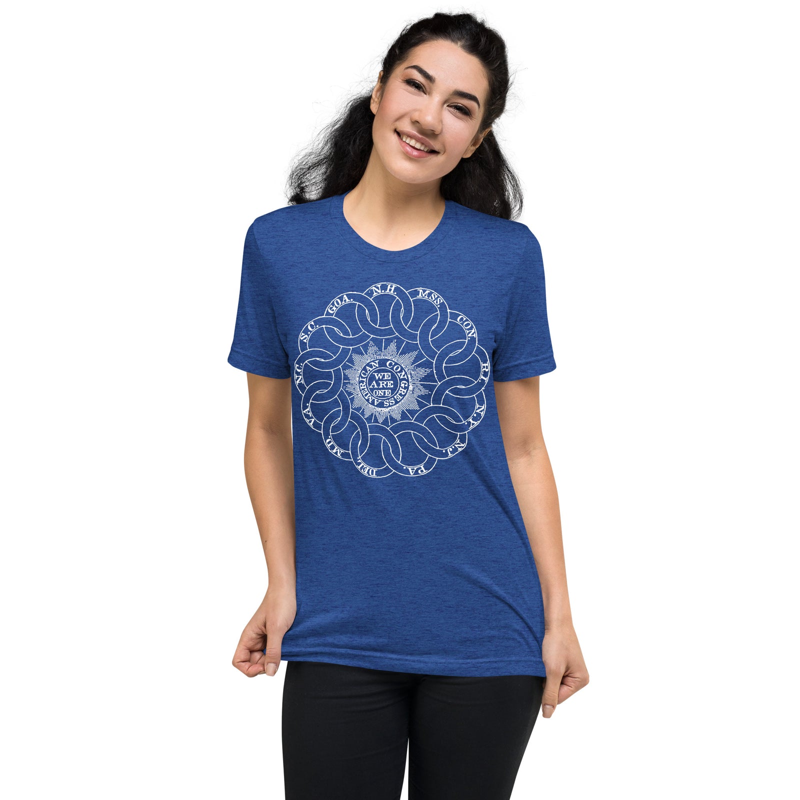 Continental Rings Tri-Blend T-Shirt