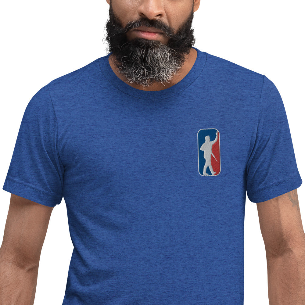 Kyle Walks FAAFO Short Sleeve Tactical Tri-blend t-shirt