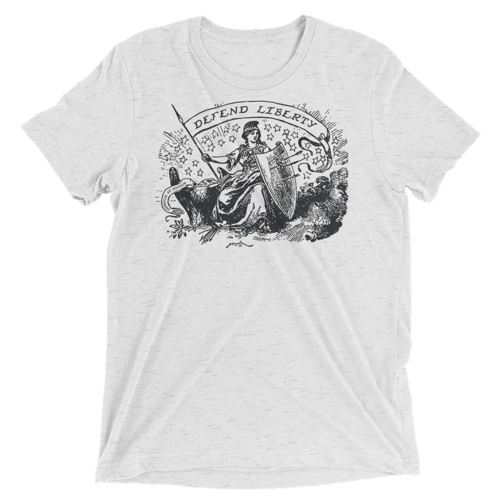 Defend Liberty Libertas Unisex Tri-Blend Track Shirt