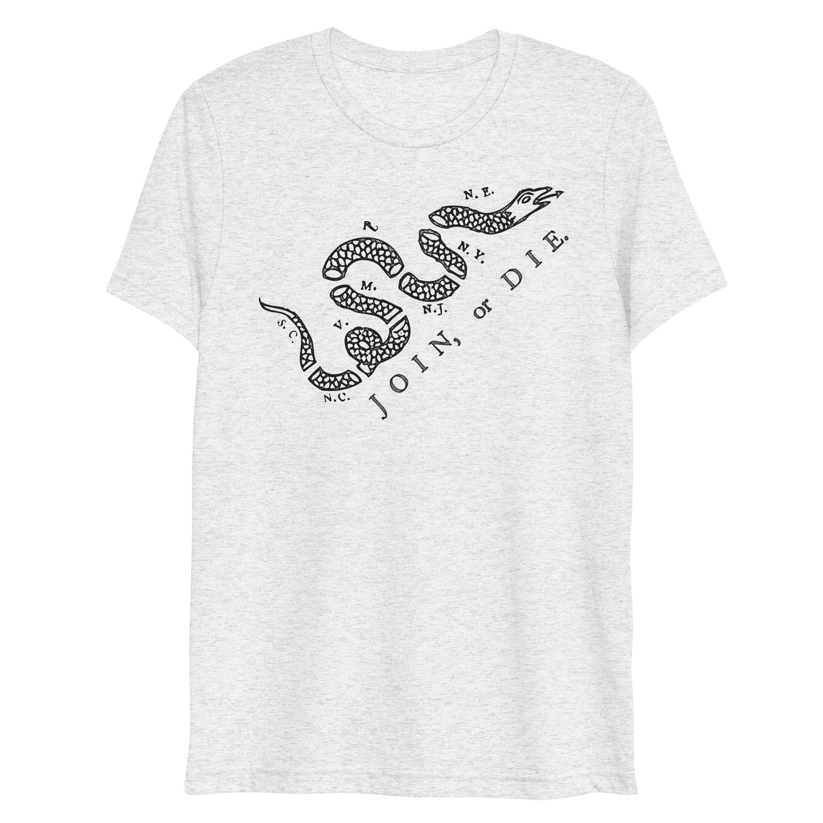 Join, or Die Tri-blend Graphic T-Shirt