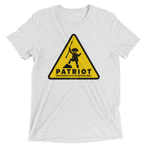 Patriot Warning Tri-Blend T-Shirt