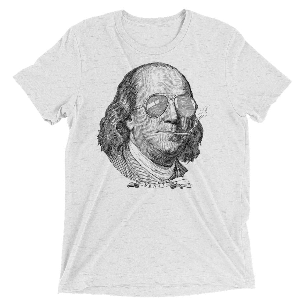 Ben Franklin Now This Is a Political Party Tri-blend Shirt