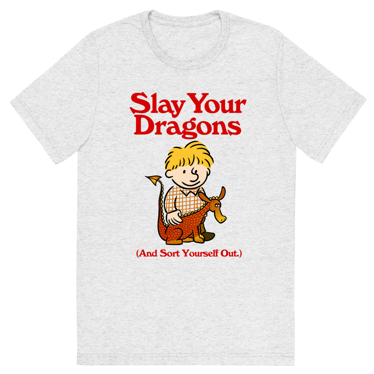 Slay Your Dragons Tri-Blend Track Shirt