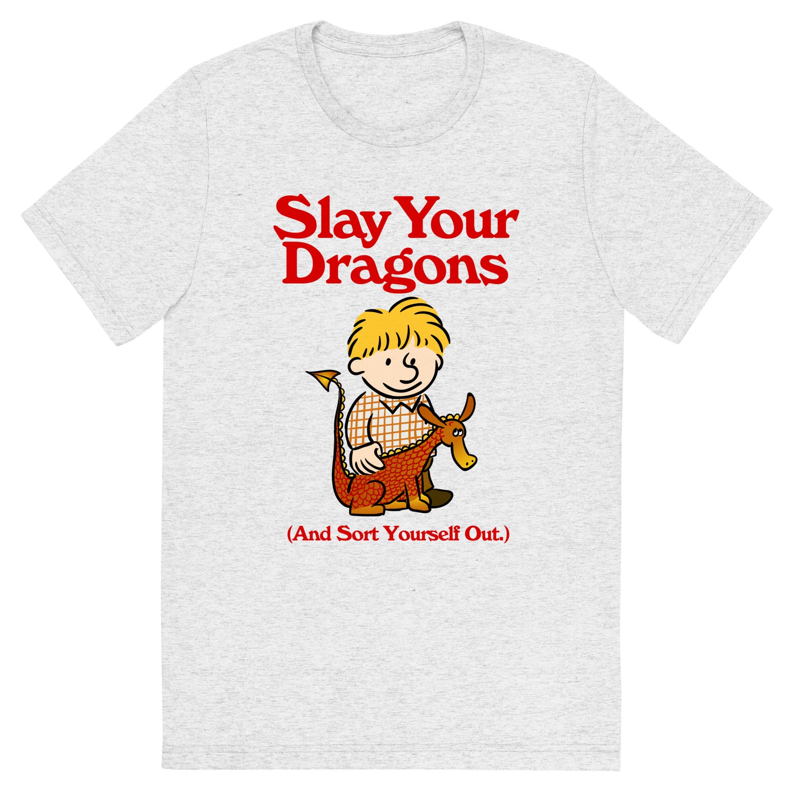 Slay Your Dragons Tri-Blend Track Shirt