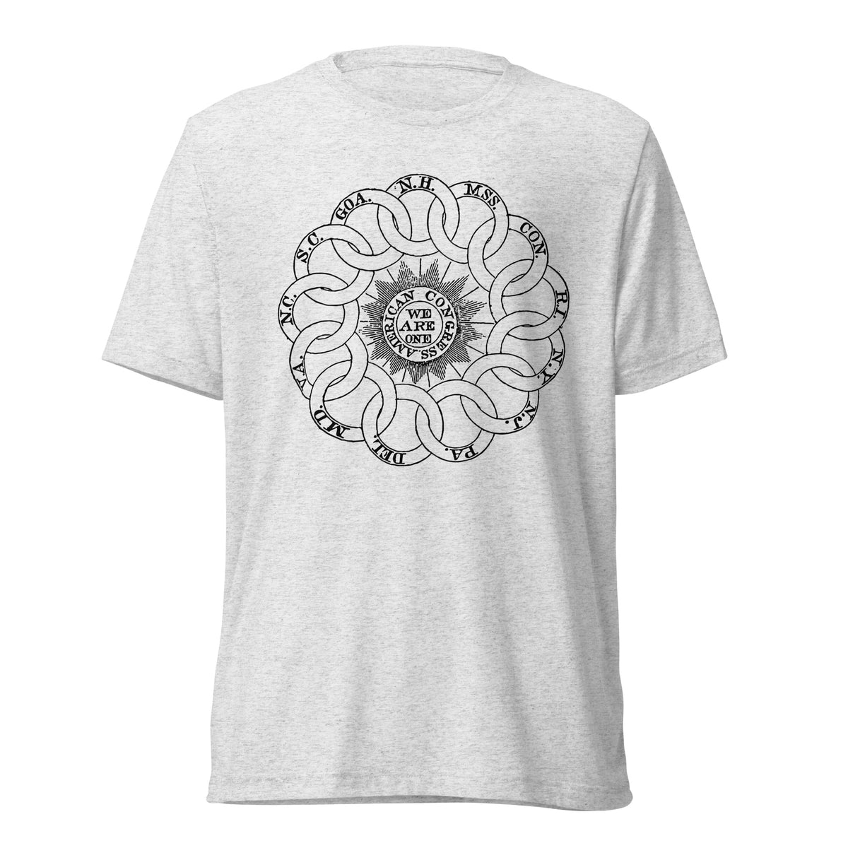 Continental Rings Tri-Blend T-Shirt