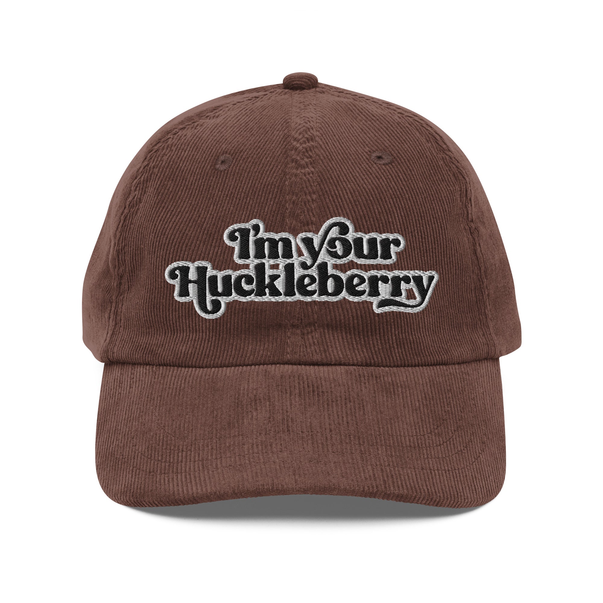 I'm Your Huckleberry Vintage Corduroy Cap