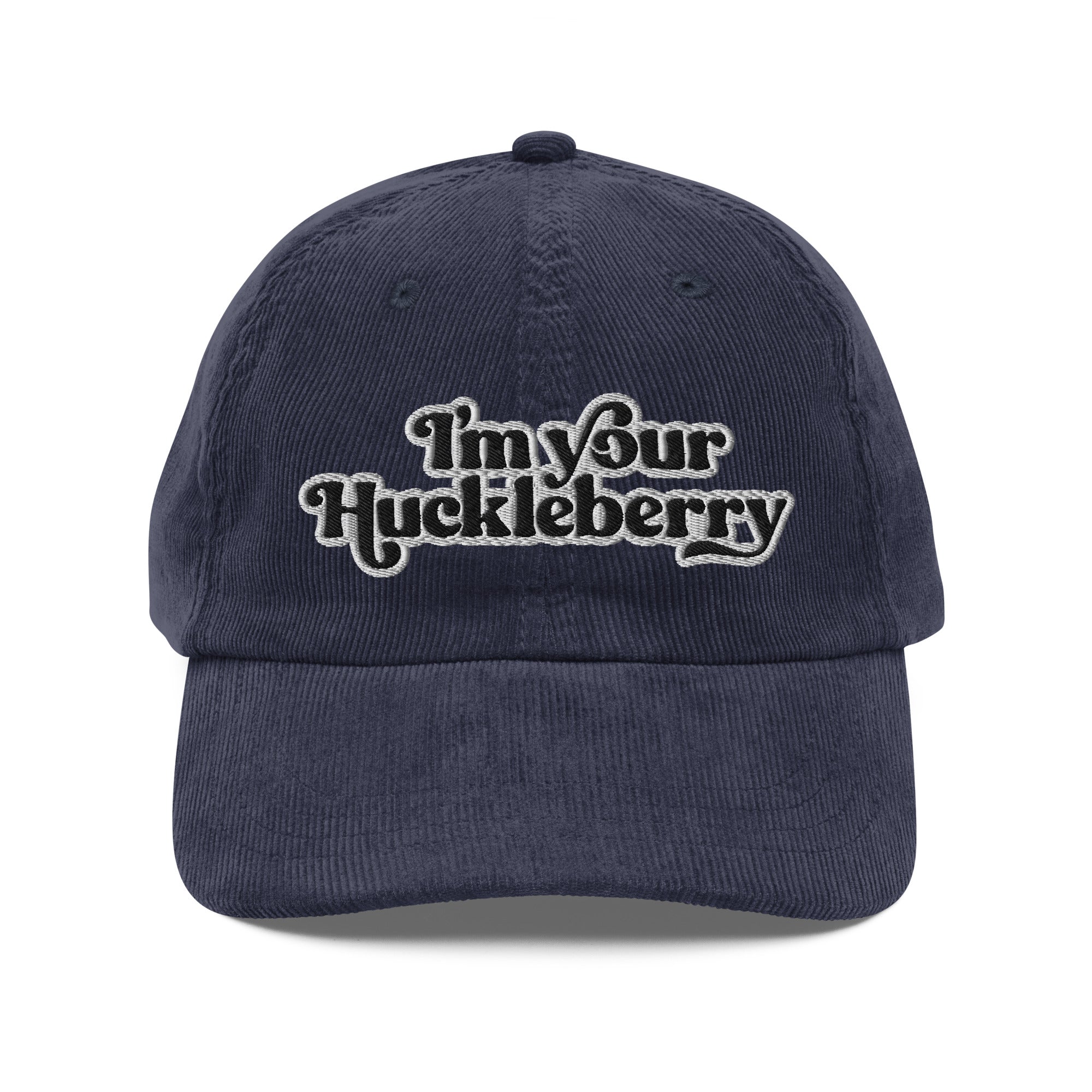 I'm Your Huckleberry Vintage Corduroy Cap