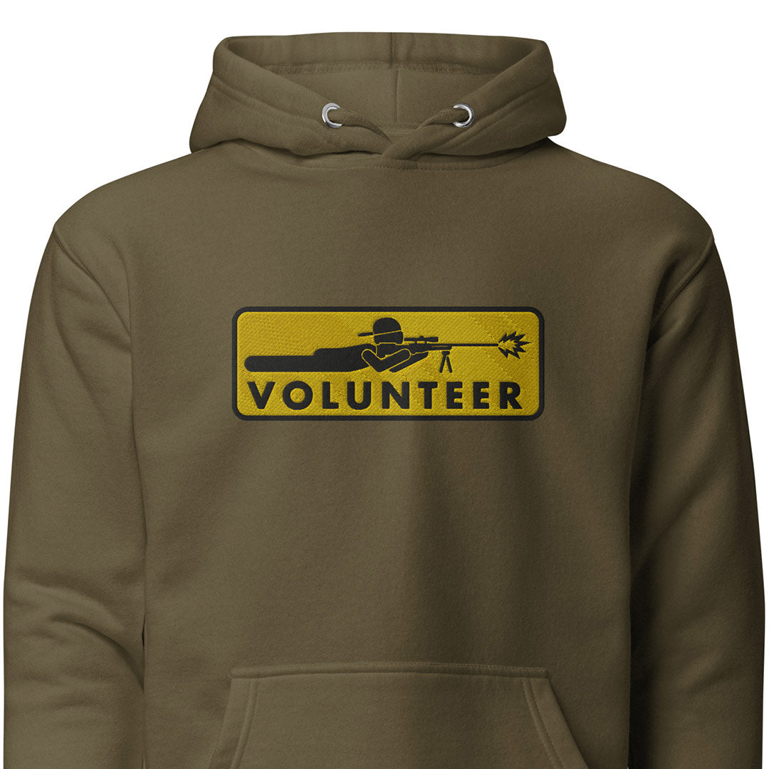 Volunteer Sharpshooter Embroidered Hoodie Sweatshirt