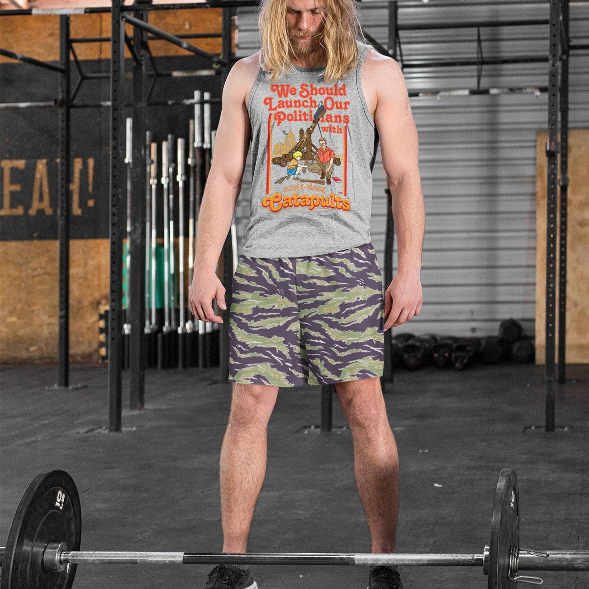 We Should Launch Our Politicians with Homemade Catapults Tank Top