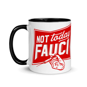 Not Today Fauci Mug