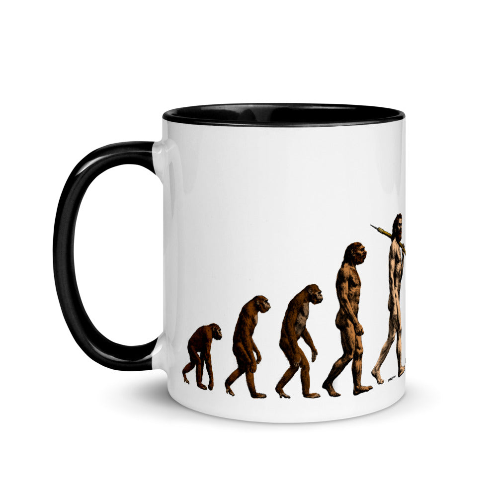 March of Modern Devolution Sheeple Color Mug
