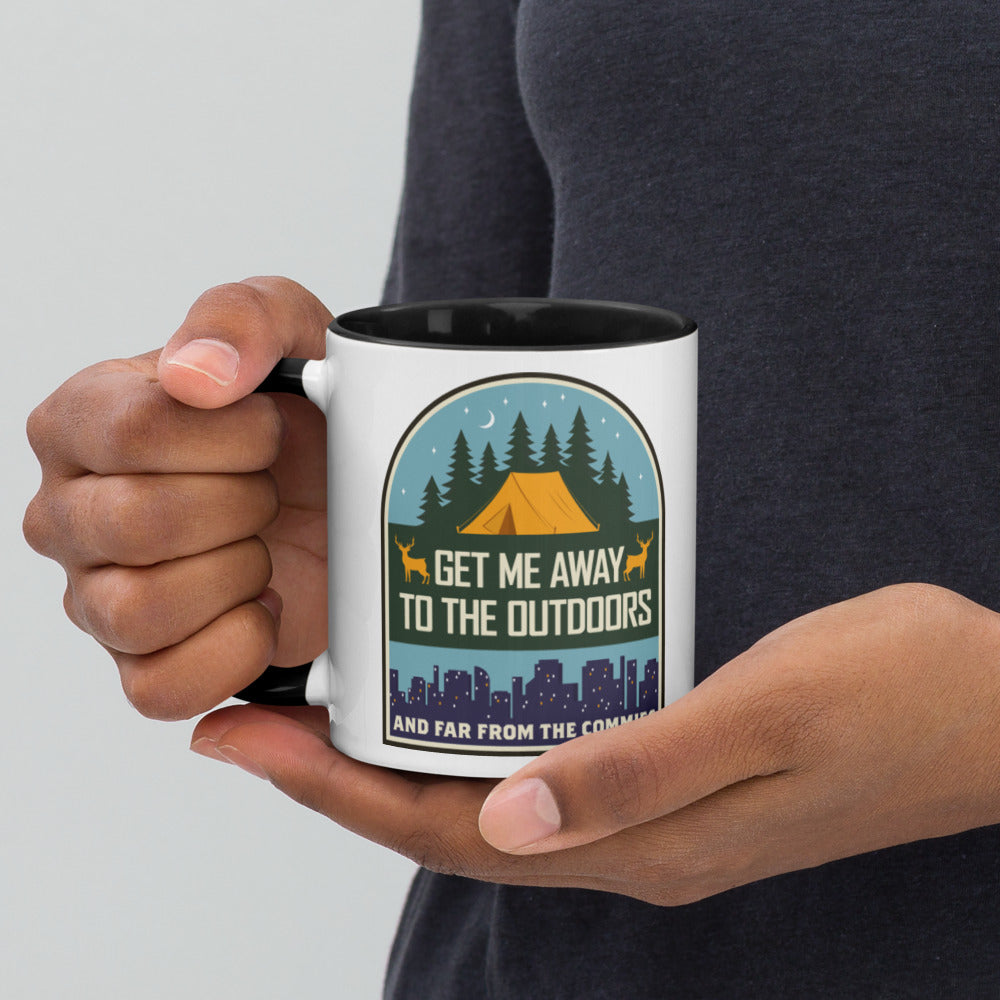 Get Me Away to the Outdoors and Away from Commies Mug