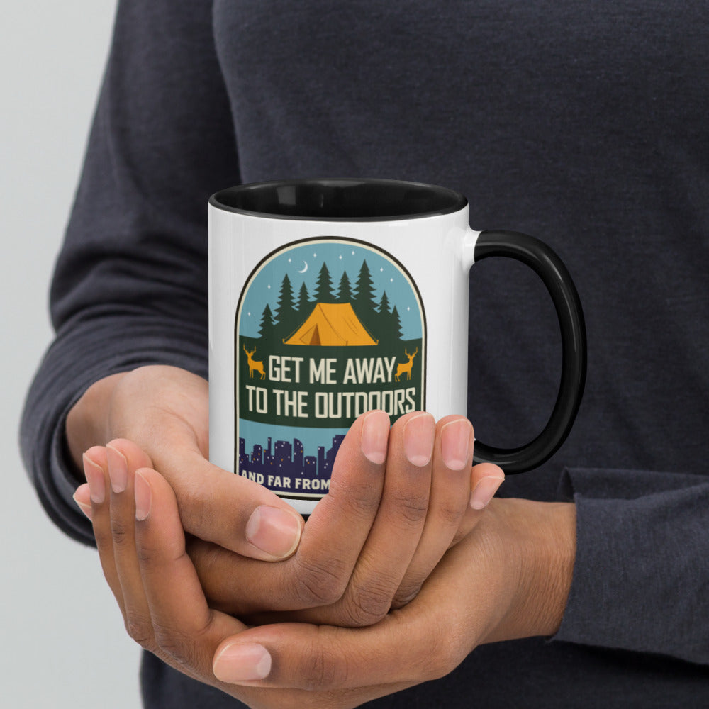 Get Me Away to the Outdoors and Away from Commies Mug