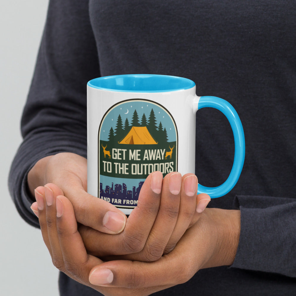 Get Me Away to the Outdoors and Away from Commies Mug