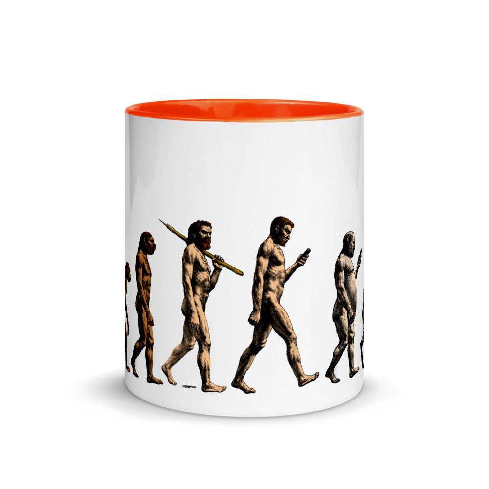 March of Modern Devolution Sheeple Color Mug