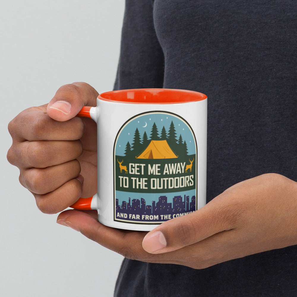 Get Me Away to the Outdoors and Away from Commies Mug