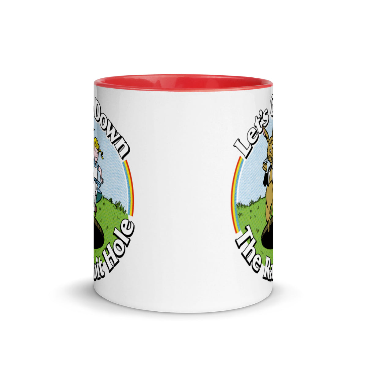 Let&#39;s Go Down the Rabbit Hole Coffee Mug