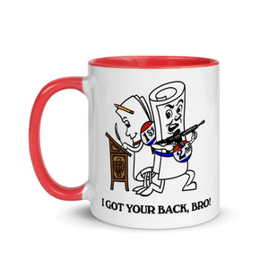 I Got Your Back Bro 2nd Amendment Mug