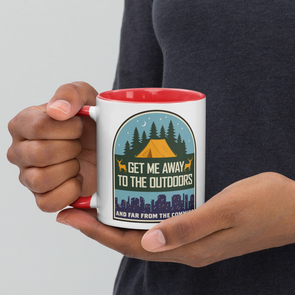 Get Me Away to the Outdoors and Away from Commies Mug