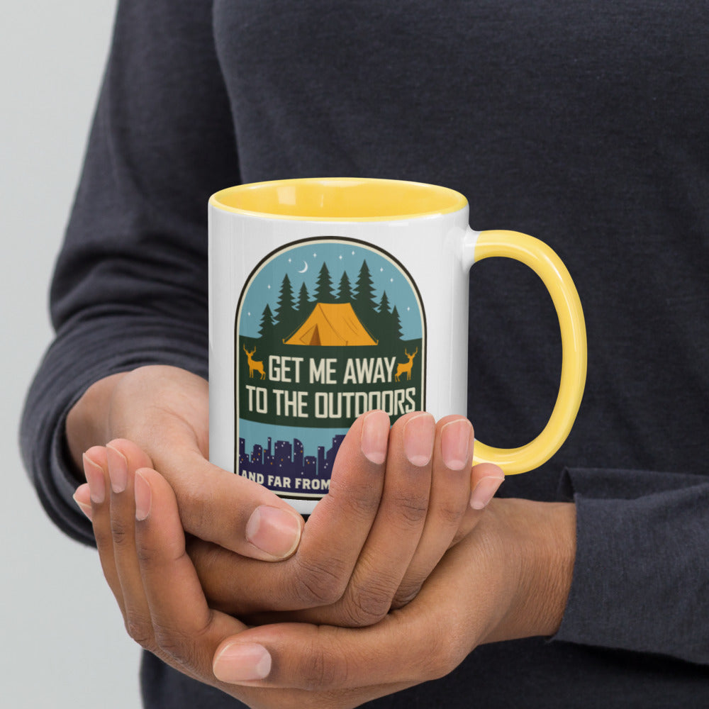 Get Me Away to the Outdoors and Away from Commies Mug