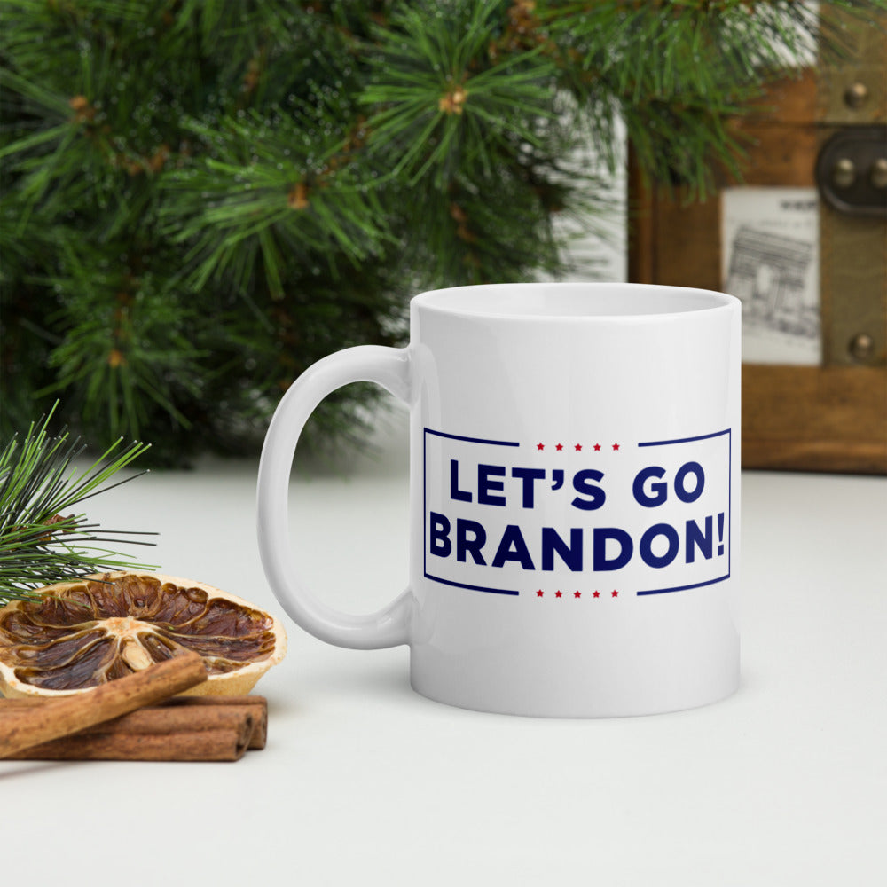 Let's Go Brandon Coffee Mug - Liberty Maniacs