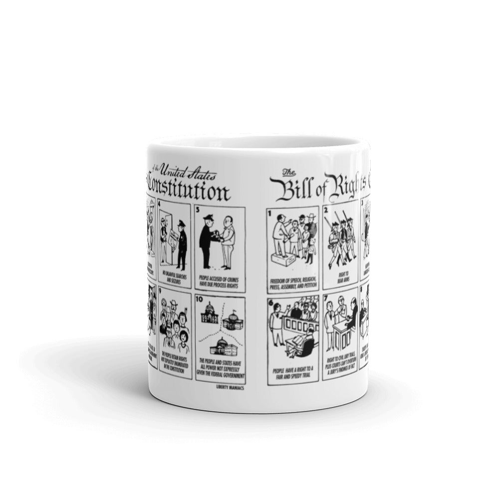 The Illustrated Bill of Rights Coffee Mug