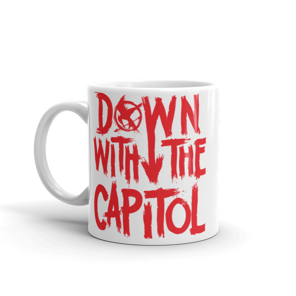 Down With The Capitol Mockingjay Mug