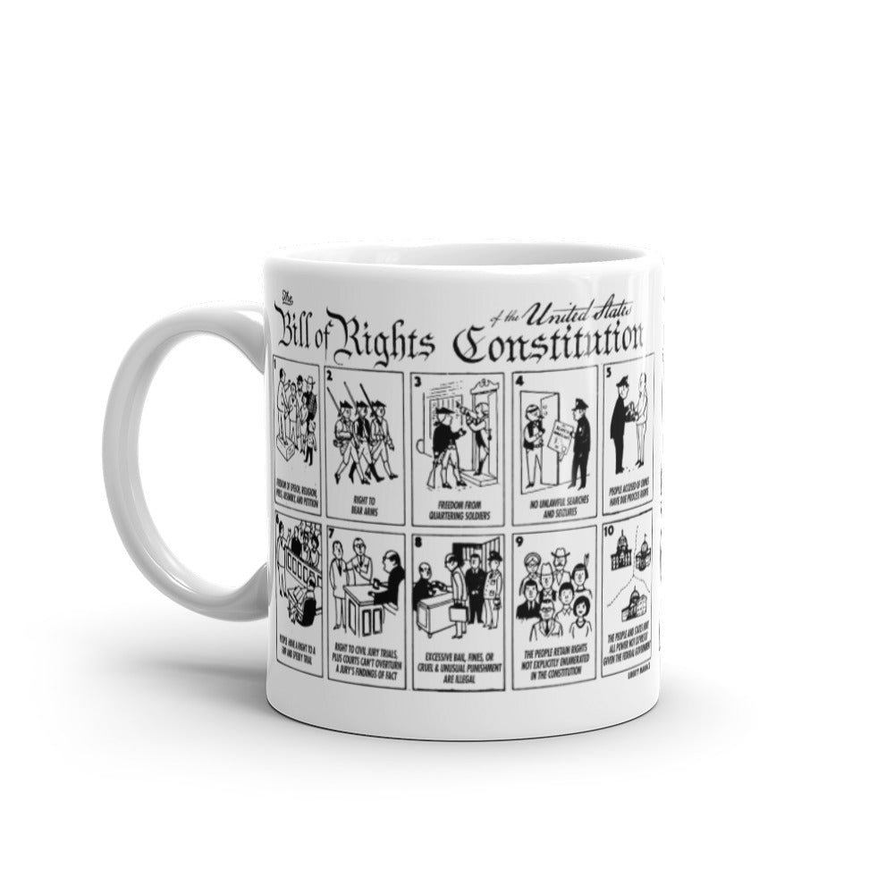 The Illustrated Bill of Rights Coffee Mug