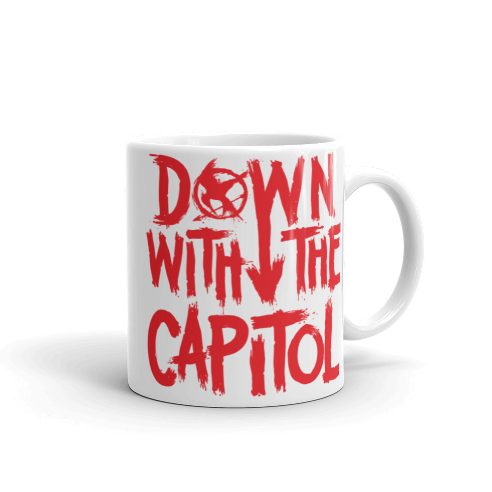 Down With The Capitol Mockingjay Mug